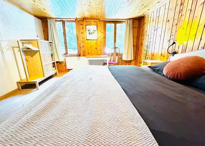 Cozy Apartment In Vintage House In Kandersteg